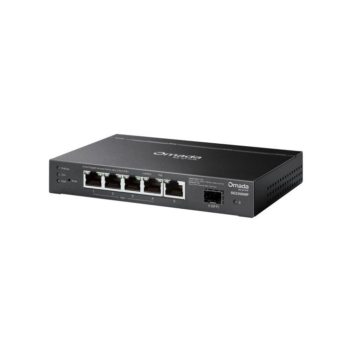 TP-LINK OMADA ACCESS 6-PORT GIGABIT SWITCH WITH 4-PORT POE